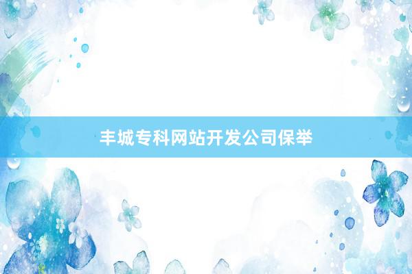 丰城专科网站开发公司保举